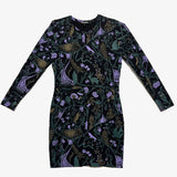 Nightcrawlers Long Sleeve Jane Dress in Dusk