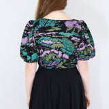 Verde 'Pastoral' Alice Blouse