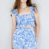 Blue Willow 'Shroomed' Buddy Shorts