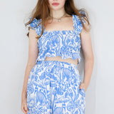 Blue Willow 'Shroomed' Buddy Shorts