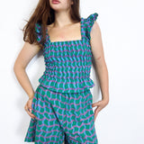 Lakeside 'Wavy Plaid' Buddy Shorts