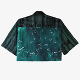 'Forest Lights' Patchwork Boxy Button-Up (Size 1)