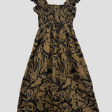 Black on Coffee 'Fox Den' Mollie Dress