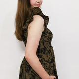 Black on Coffee 'Fox Den' Mollie Dress