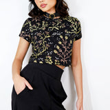 Starfields Cropped Tee