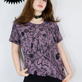 Black on Heather Nightcrawlers Amie Tee (2 for $250)