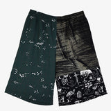 'Everest Stars' Patchwork Skater Shorts (Size 3)
