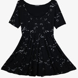 'Stardust' Short Sleeve Twirl Dress Sample (Large)