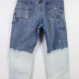 Vintage Wrangler 'Beyond the Gates' Customized Denim 38W/30L, 45" Hip