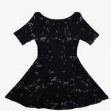 'Stardust' Short Sleeve Twirl Dress Sample (Large)