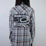 'Snake Farm' Unisex Button-Up