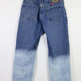 Vintage Wrangler 'Rabid Dog' Customized Denim 36Wx29L, 45" Hip