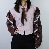 Rust Twilight 'Pearl Blouse'