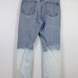 Vintage Wrangler 'Serpent' Customized Denim 34W/36L, 40" Hip