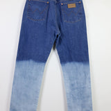 Vintage Wrangler 'Serpent' Customized Denim 38Wx30L, 42" Hip