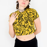 Citrus Serpentine Cropped Tee