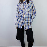 'Le Bats Blue' Button-Up
