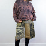 Rust 'Beyond the Gates' Cropped Sweatshirt (Size 1, 2, 3)