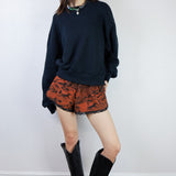 'Shadow Canyon' Lace Dolphin Shorts