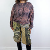 Rust 'Beyond the Gates' Cropped Sweatshirt (Size 1, 2, 3)