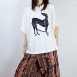 Ivory 'Hound' Unisex Tee (Size 2)
