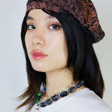 Rust 'Beyond the Gates' Beret