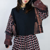 'A Little Lace' Boxy Long Sleeve (Size 1)