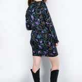 Nightcrawlers Long Sleeve Jane Dress in Dusk