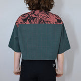 'Tandem Horses' Boxy Button-Up in Everest