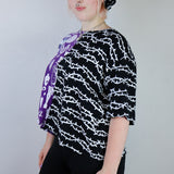 'A Dangerous Collection' Cropped Unisex Tee (Size 1)