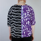 'A Dangerous Collection' Cropped Unisex Tee (Size 1)