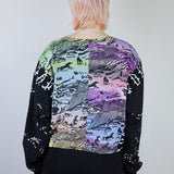 'Rainbow Rage' Boxy Long Sleeve (Size 1)