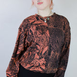 Beyond the Birds Split Cropped Sweatshirt (Size 1)