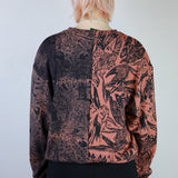 Beyond the Birds Split Cropped Sweatshirt (Size 1)