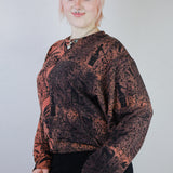Beyond the Birds Split Cropped Sweatshirt (Size 1)