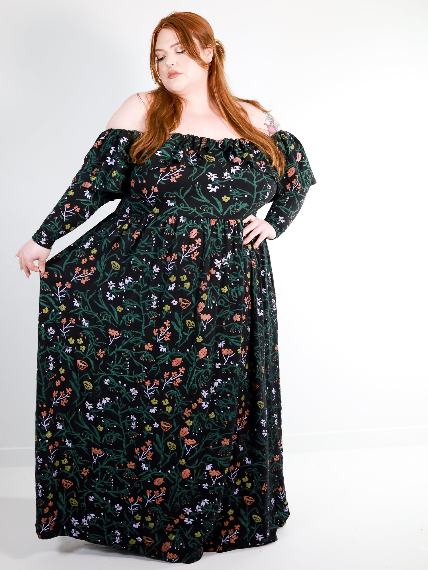 Dawn Belladonna Flutter Dress - Thief and Bandit
