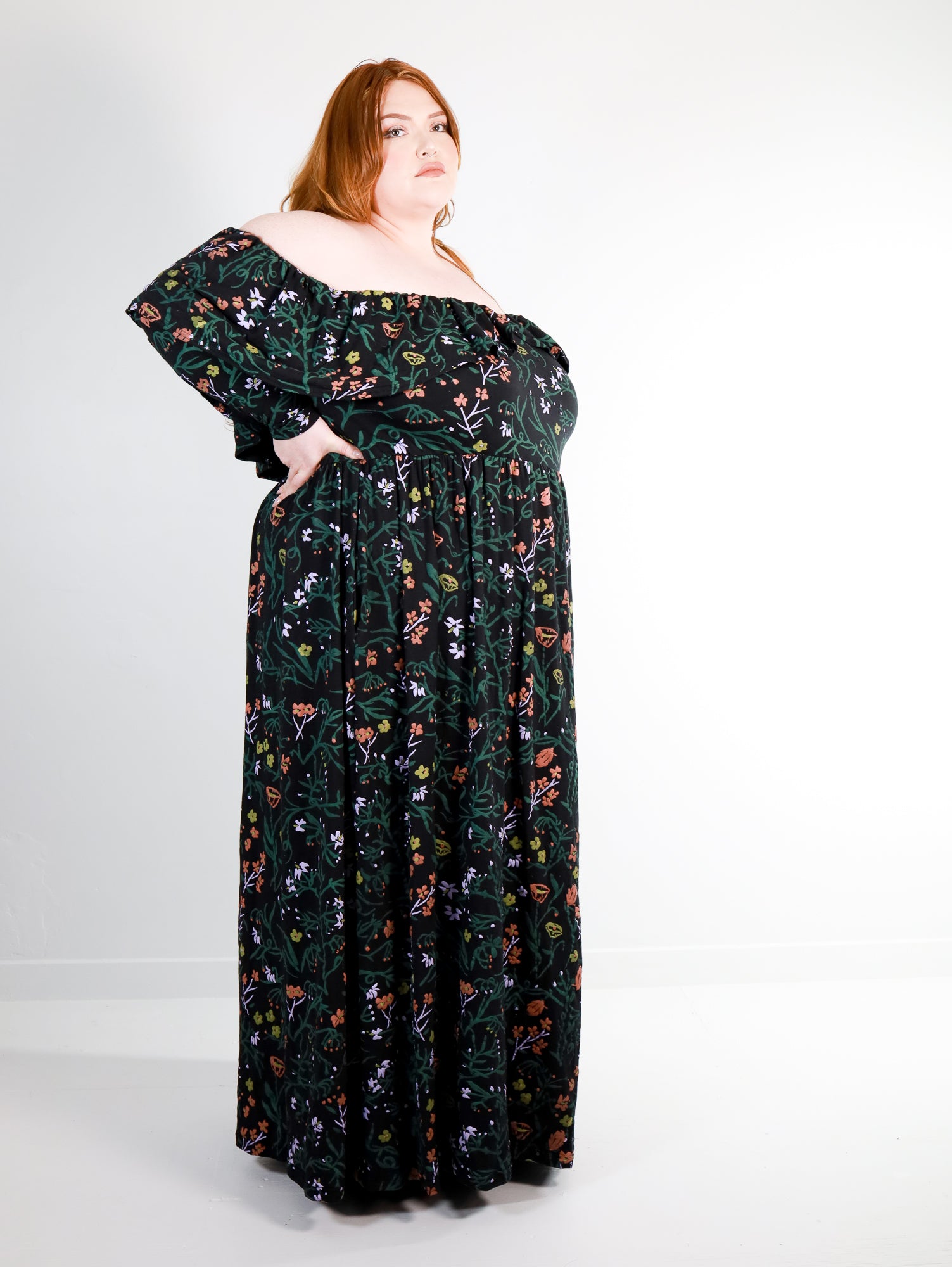 Dawn Belladonna Flutter Dress - Thief and Bandit
