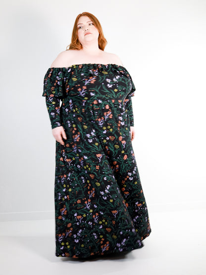 Dawn Belladonna Flutter Dress - Thief and Bandit
