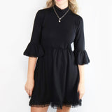 Mini Kiki Dress in Black