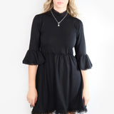 Mini Kiki Dress in Black