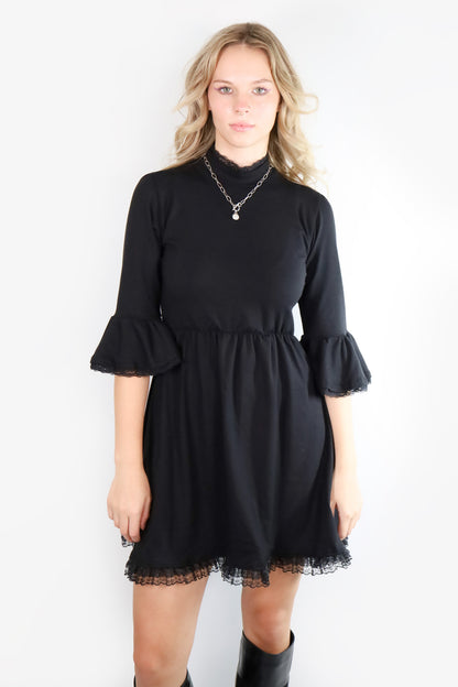 Mini Kiki Dress in Black