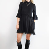 Mini Kiki Dress in Black