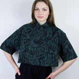 Everest 'Serpentine' Boxy Button-Up