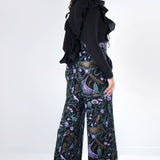 Nightcrawlers Wide Leg Pants in Dusk