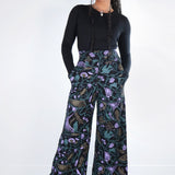 Nightcrawlers Wide Leg Pants in Dusk