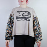 'Simply Serpent' Boxy Long Sleeve (Size 2)