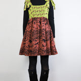 'Trophy' & 'Shadow Canyon' Tie Shoulder Dress (Large)