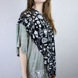 'Time Baby' Patchwork Big Tee (Fits Sizes 1-3)