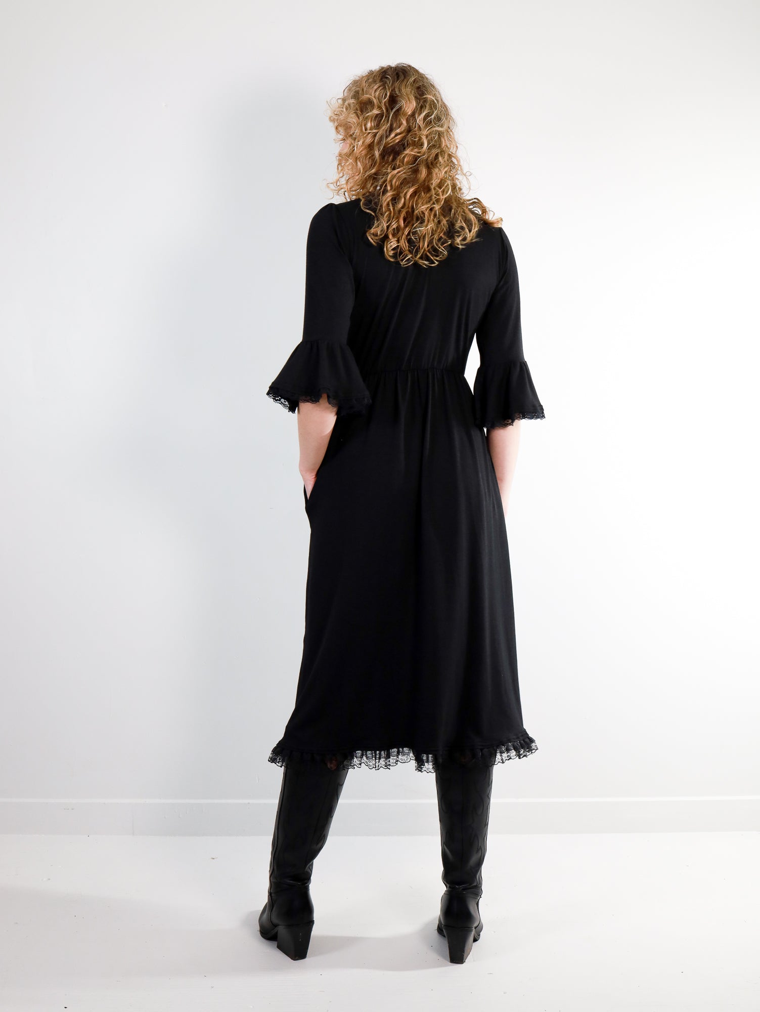 Kiki Dress in Black - Thief and Bandit