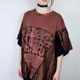 'When you Sleep' Patchwork Big Tee (Fits Sizes 1-3)